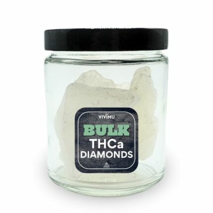 Front View of THCa Diamonds for Vivimu's Bulk Store. Now Open!