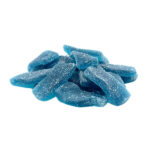 Blue Raspberry Delta 9 + CBD Gummies Front View