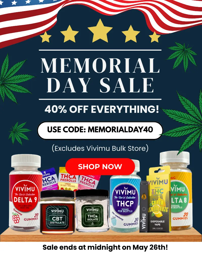 Vivimu Memorial Day Sale - 40% Off Sitewide